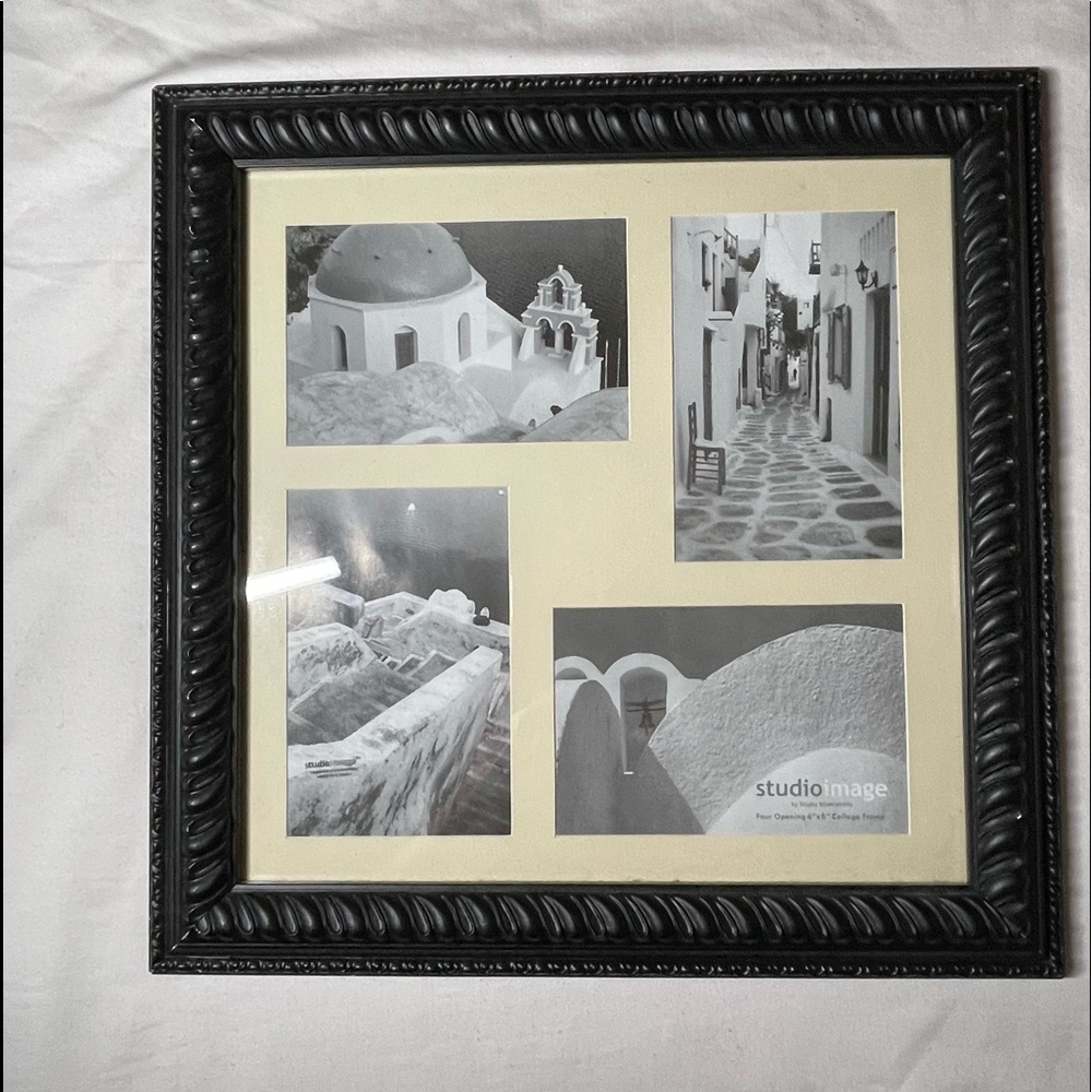 Studio image collage picture frame - Black